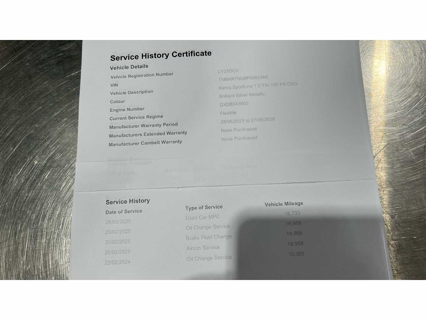 SKODA KAROQ SportLine 1.5 TSI 150 PS DSG